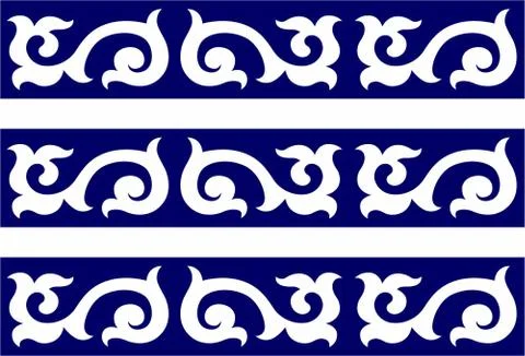 Laser cut cnc panel design for metal, wooden room divider. Stock Illustration