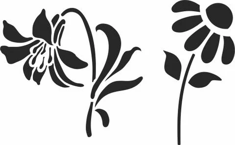 Laser cut cnc panel design for metal, wooden room divider. Stock Illustration