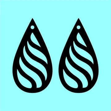 Laser cut cnc panel design for metal, wooden room divider. Stock Illustration