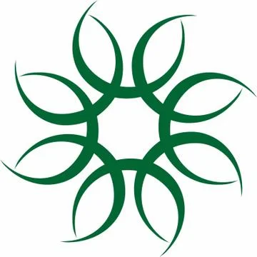 Laser cut cnc panel design for metal, wooden room divider. Illustrazione stock