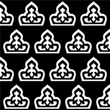 Laser cut cnc panel design for metal, wooden room divider. Stock Illustration