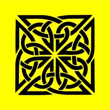 Laser cut cnc panel design for metal, wooden room divider. Illustrazione stock