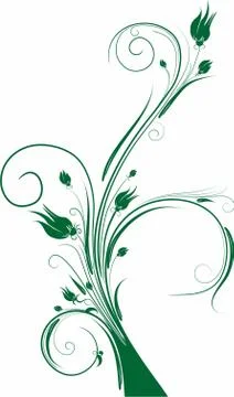 Laser cut cnc panel design for metal, wooden room divider. Stock Illustration