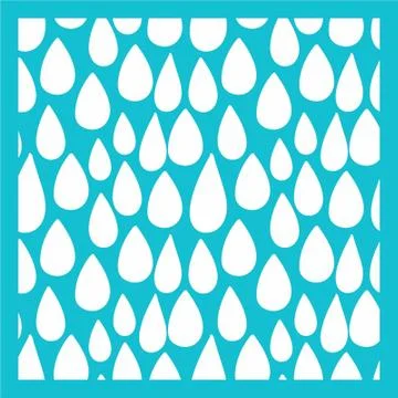 Laser cut cnc panel design for metal, wooden room divider. Stock Illustration