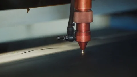 Laser cut leather Stock Footage 99815410