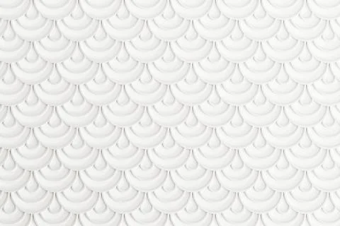 Laser cut panel. Abstract geometric pattern with white arc lines, Elegant d.. イラスト素材