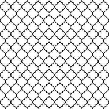 Laser cut Stenciled patterns collection. Stenciled abstract geometric ornam.. Illustrazione stock