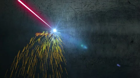 Laser Cut Texas Stock Footage 37684984