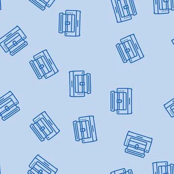 Laser cutter tool work line seamless pattern Stock Illustration
