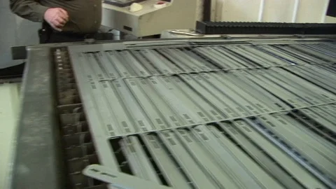 Laser Cutter05 Stock Footage 108855194