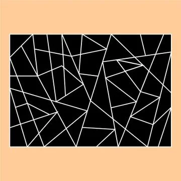 Laser cutting. Arabesque vector panel. Template for interior partition Illustrazione stock