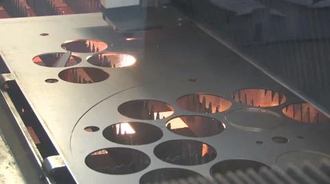 Laser cutting Stock Footage 62811974