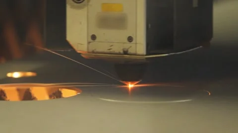 Laser cutting Stock Footage 62811984