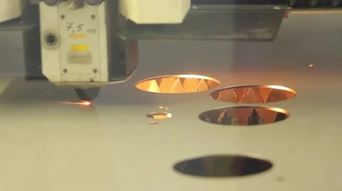 Laser cutting Stock Footage 62811991