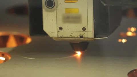 Laser cutting Stock Footage 62811995