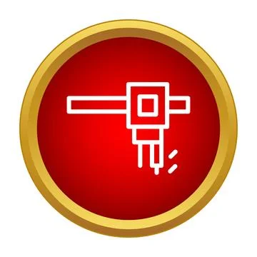 Laser cutting machine performing industrial manufacturing process Stock Illustration