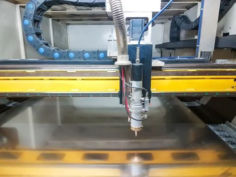 A laser cutting machine ready for work Фото