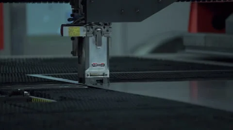 Laser Cutting Sheet Metal 動画素材 22692220