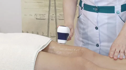 Laser depilation Stock Footage 47475881