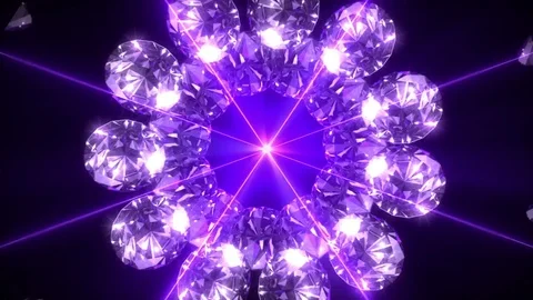 Laser Diamonds - Diamond Connection Video stock 73644504