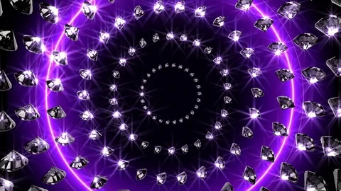 Laser Diamonds - Diamond System Stock Footage 73934144
