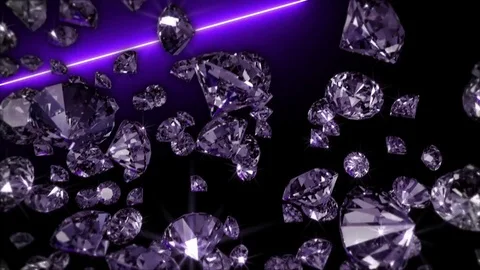 Laser Diamonds - Shaky Camera Stock-Footage 73954157