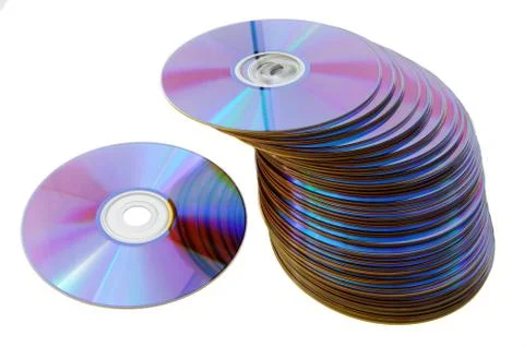 Laser disks Stock Photos