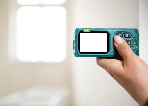 Laser Distance Meter Tool Stock Photos