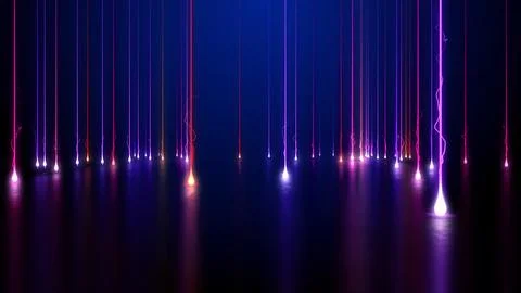 Laser electric lights on stage elegance abstract background Stock Illustration