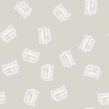 Laser engraving and cutting machine line vector seamless pattern Stock Illustration