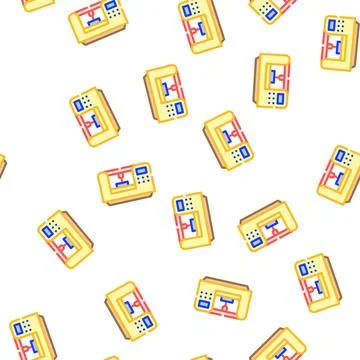 Laser engraving color icon vector isolated illustration イラスト素材