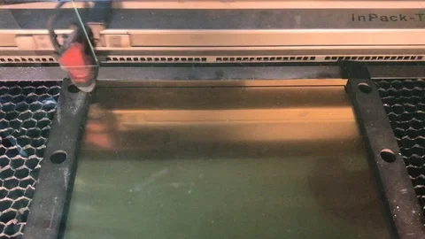 Laser engraving Stock Footage 100145188