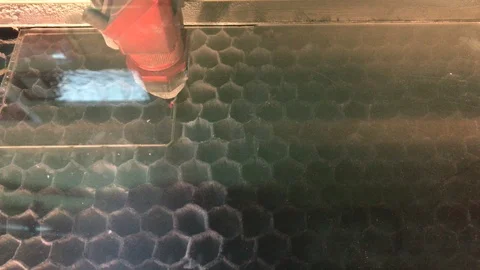 Laser engraving Stock Footage 101388370