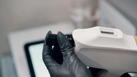 Laser face peel. Stock Footage 241612080