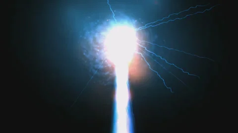 Laser flashes animation Stock Footage 34412968