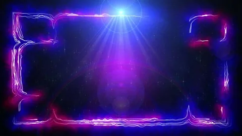 Laser Frame Motion Background Loop Stock Footage 170796718