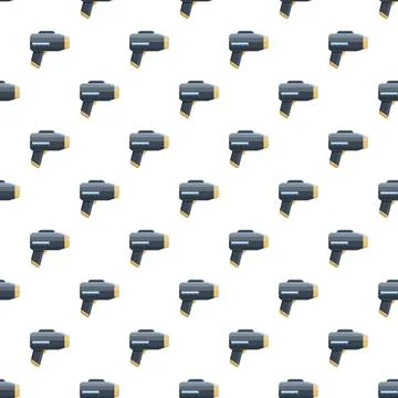 Laser gun pattern creating science fiction seamless background Stockillustratie