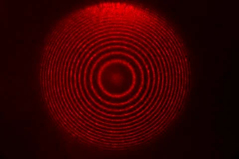 Laser interference Stock Photos