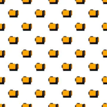 Laser level for construction measuring seamless pattern Stock Illustration