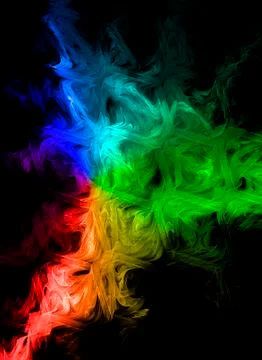 Laser light, abstract background. Stockillustratie