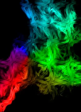 Laser light, abstract background. Stock Illustration