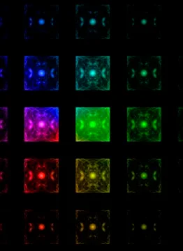 Laser light, abstract background. Stock Illustration