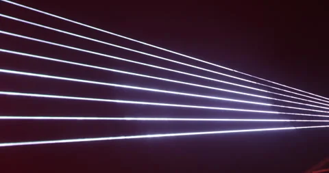Laser Light Decoration at Pub Stock Footage 339053759
