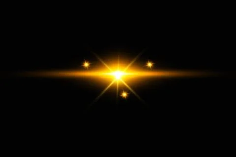  Laser light, light effects beautiful colors. The brightness of the laser is shi Stock Illustration