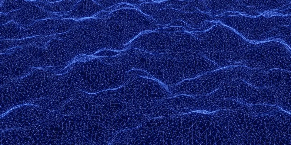 Laser light mesh neon light texture background 3d illustration Stock Illustration