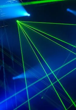 Laser light Stock Photos