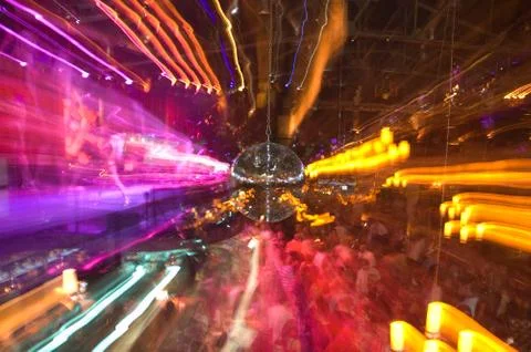 Laser light Foto stock