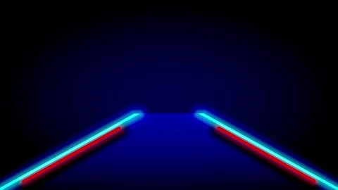Laser Light Ramp Stock Footage 335632972