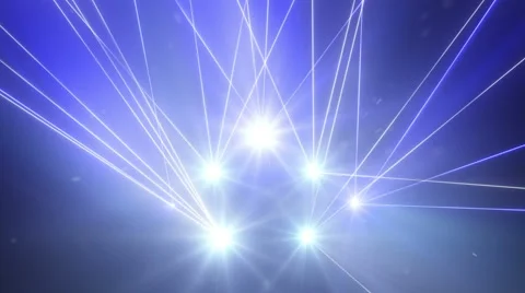 Laser light show seamless loop background 4k (4096x2304) Stock Footage 58400717