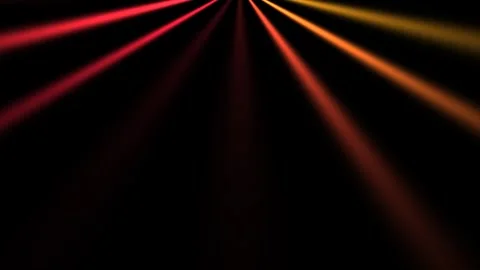 Laser lights create colorful rays in dark space Stock Footage 338226511